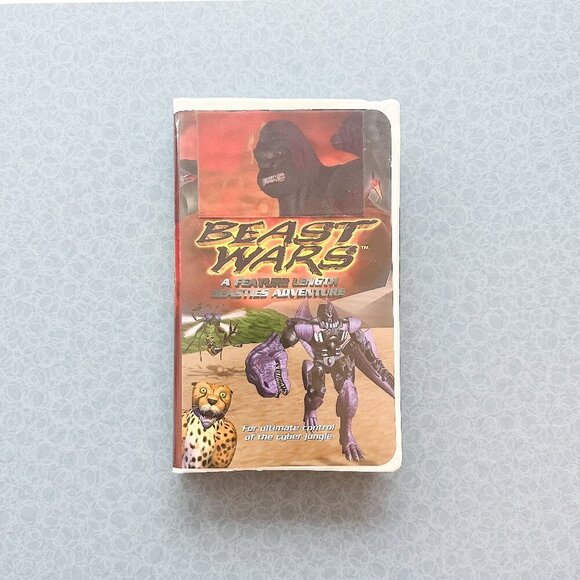 Beast Wars VHS Tape | 90s Animated Feature | Tested Working - Picture 1 of 9